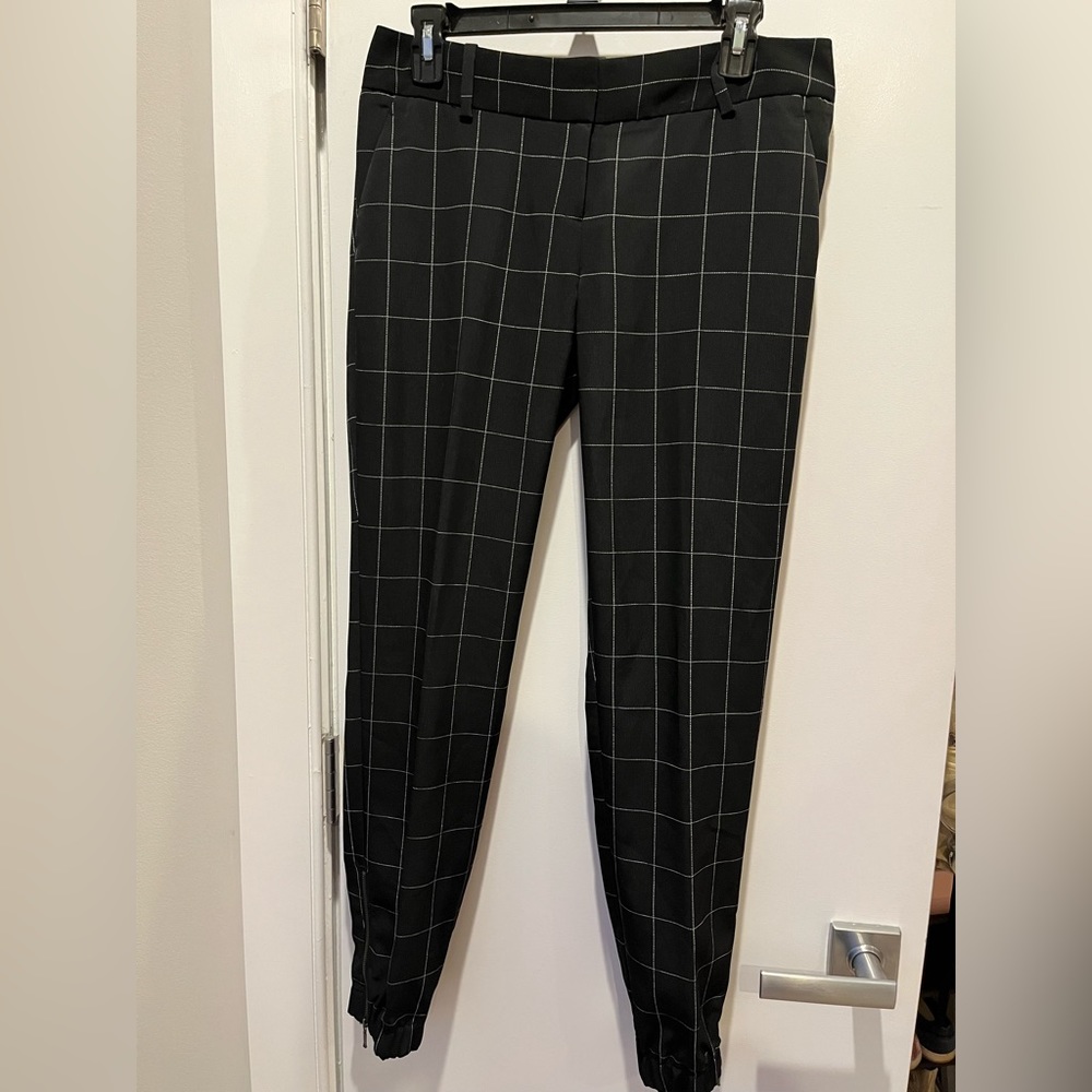 NWT THE LIMITED DRESS PANTS JOGGERS PLAID